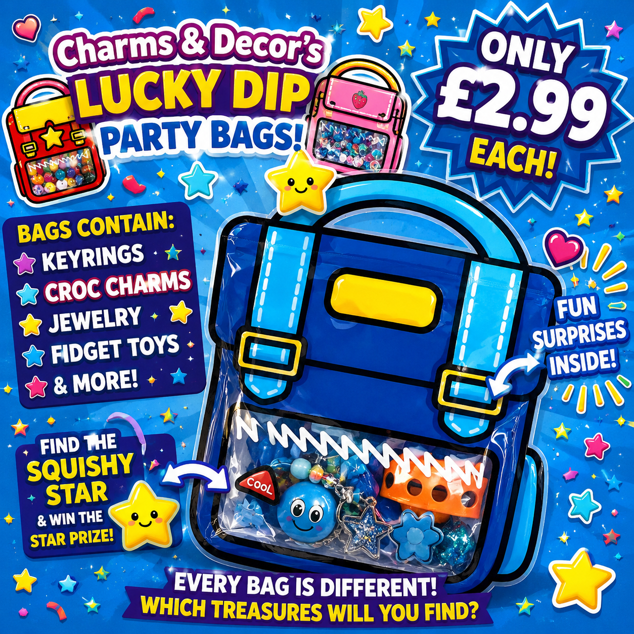 Children's Lucky Dip Party Bag