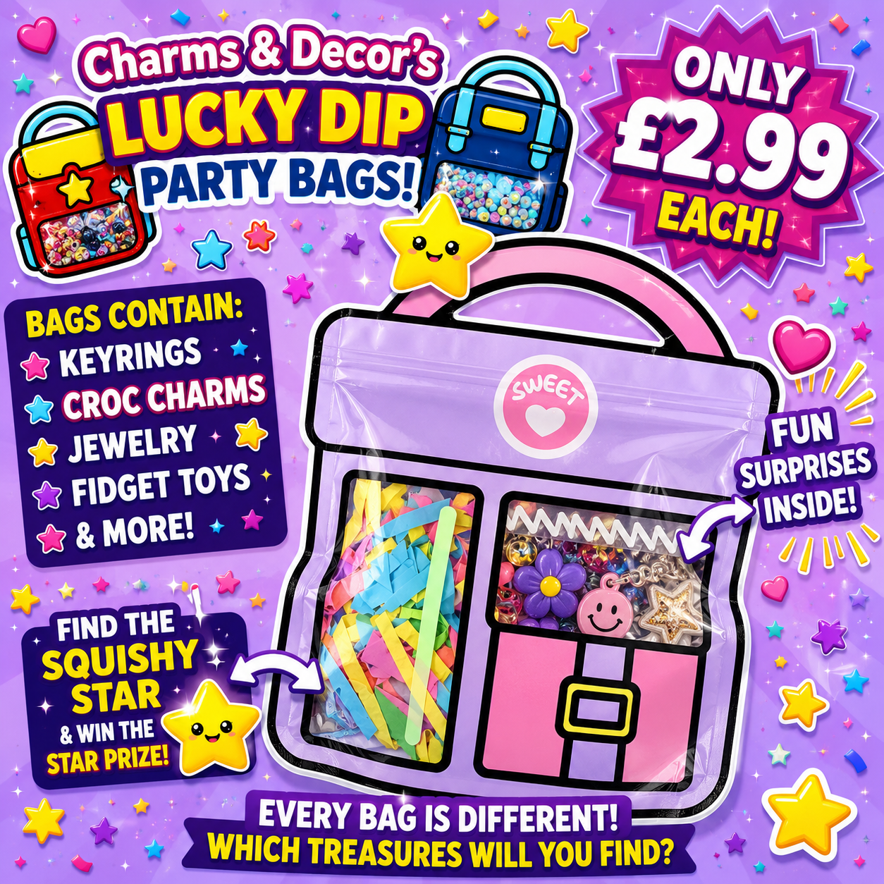 Children's Lucky Dip Party Bag