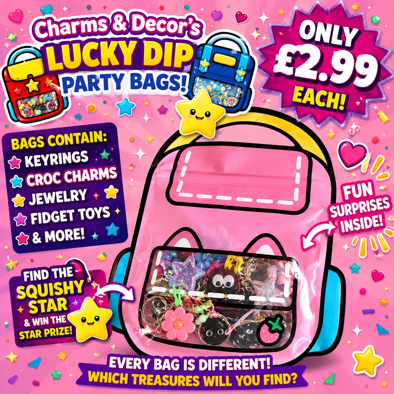 Children's Lucky Dip Party Bag